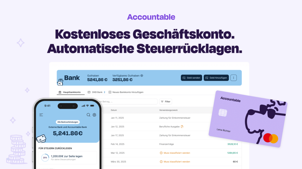 Accountable Erfahrung: Steuer-Chaos adé für Freelancer? 1 Accountable Erfahrung